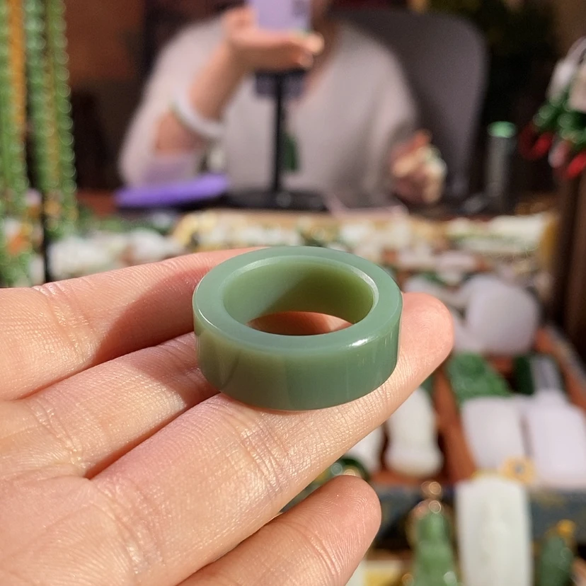 【闪购商品】吊坠(不含链)未镶嵌和田玉?***?戒指22