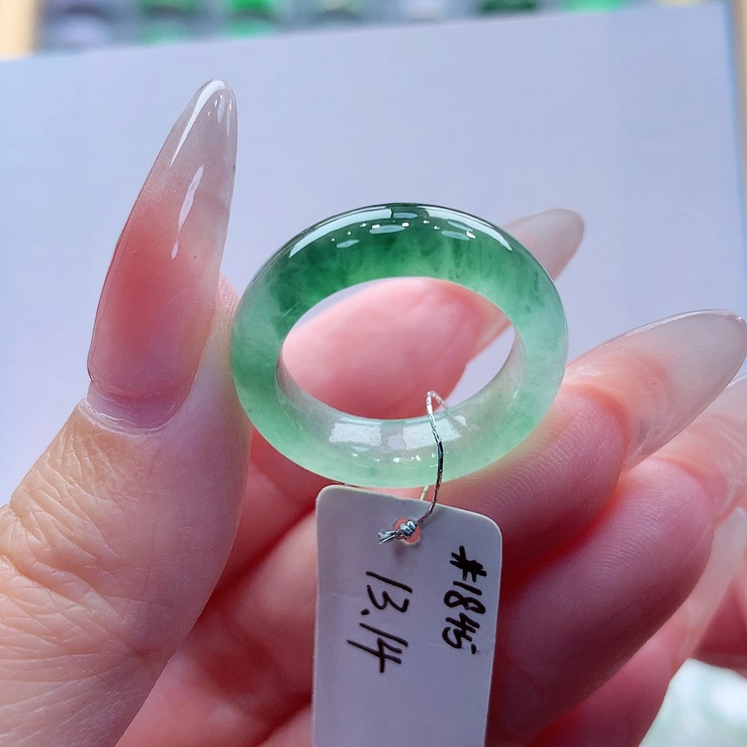 翡翠未镶嵌戒指缅甸A货