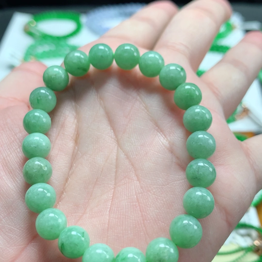 翡翠未镶嵌手链翡翠