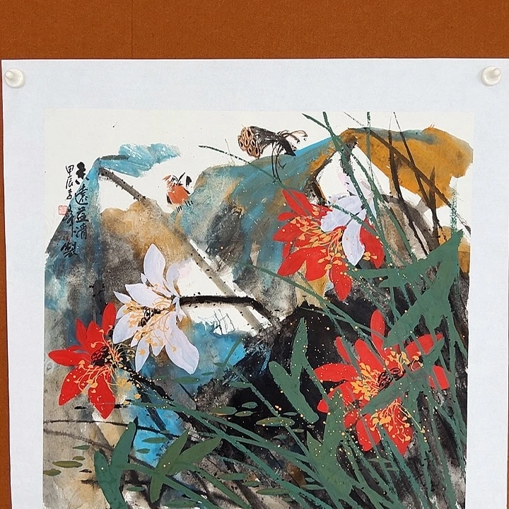 国画李文峰的作品