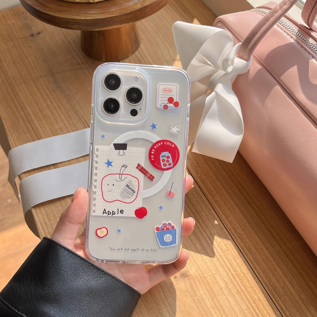 【TTT】适用苹果双层磁吸手机壳pretty