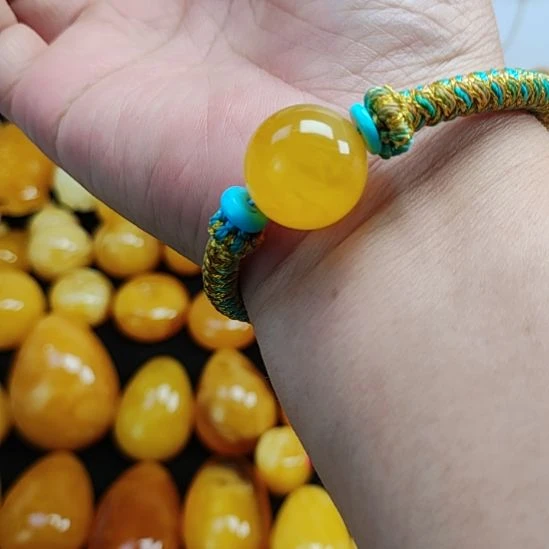 蜜蜡未镶嵌手绳手绳