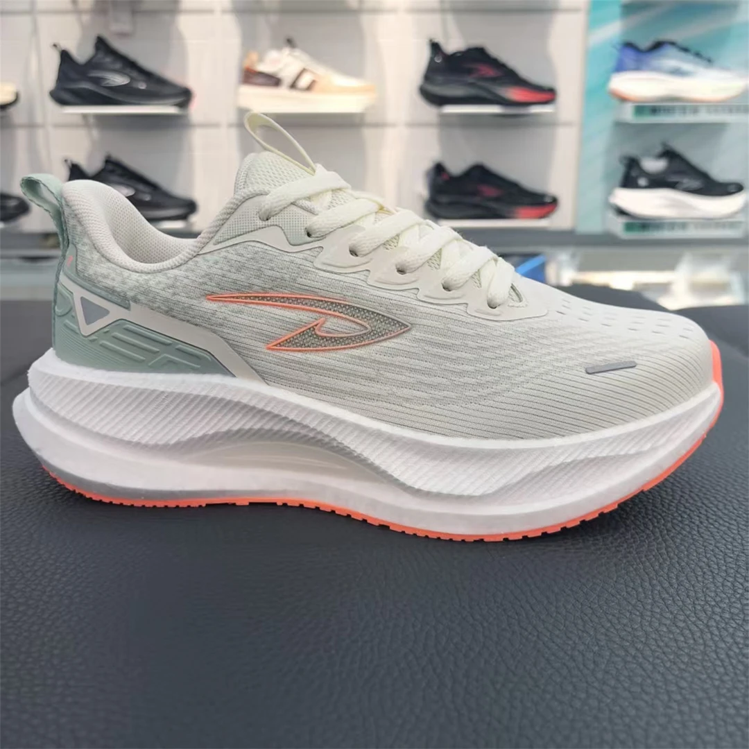 爆米花秋款减震公路跑步鞋运动鞋回弹轻便跑鞋休闲健步