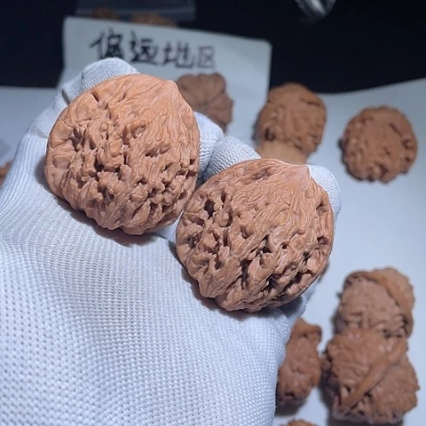 把件文玩核桃虎头