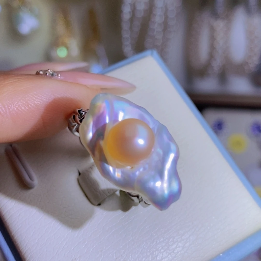 合金天然淡水珍珠淡水珍珠