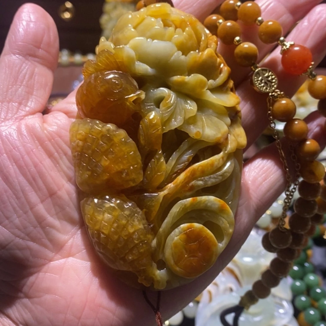 【闪购商品】岫玉毛衣链未镶嵌