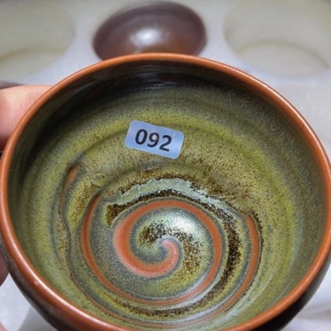 茶盏原矿原釉柴烧建盏