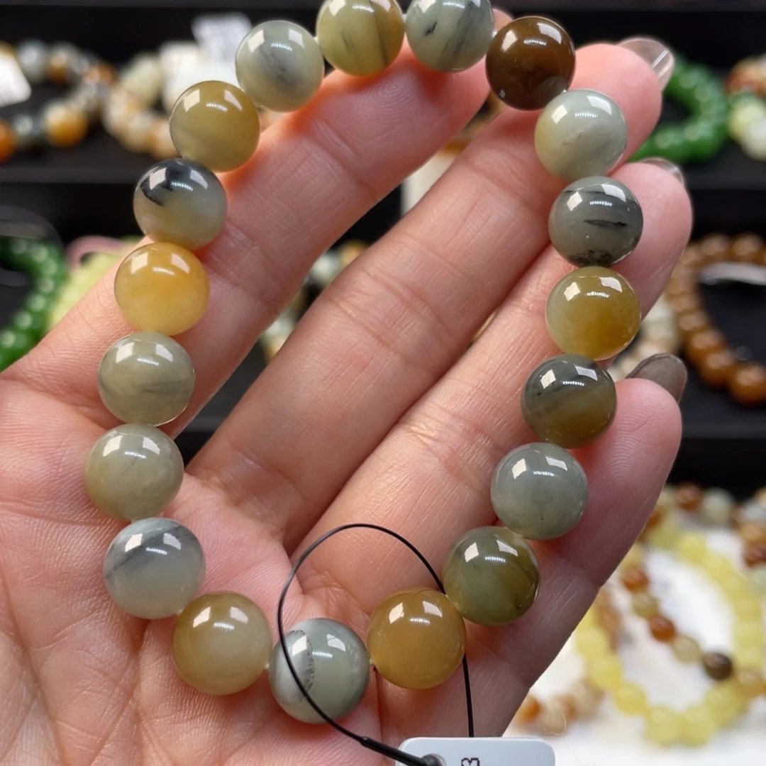 未镶嵌手链和田玉微瑕