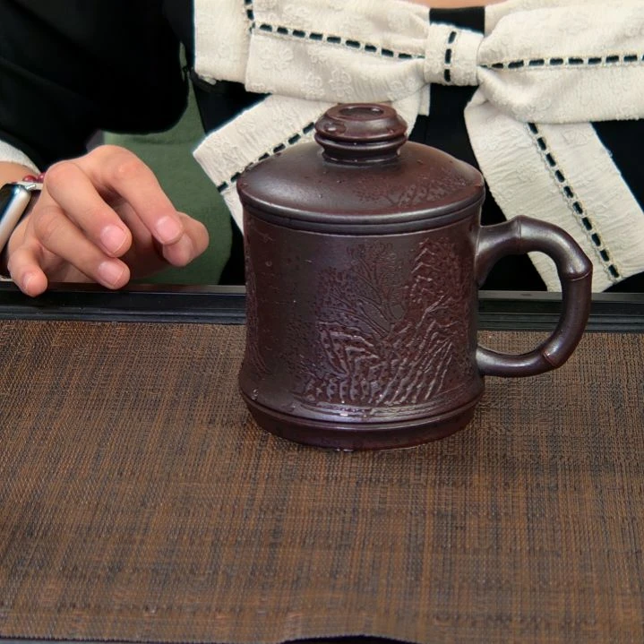 茶杯紫砂高货放漏