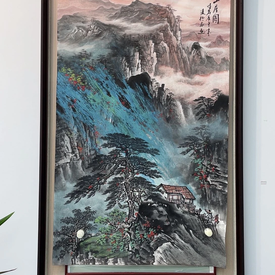 国画凌行志老师手绘精品国画