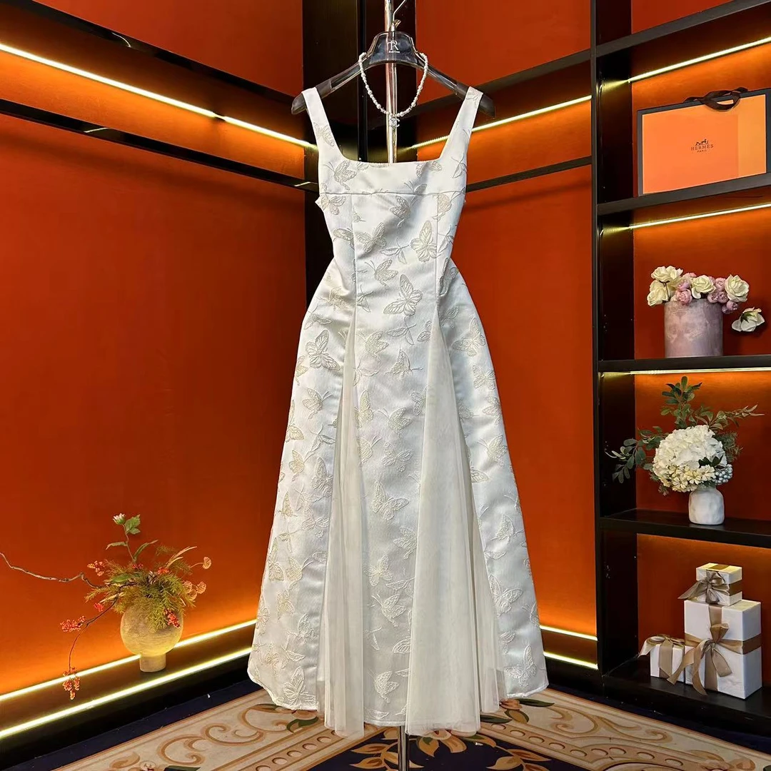 原创设计2025高定轻奢气质优雅连衣裙ZA1525112707