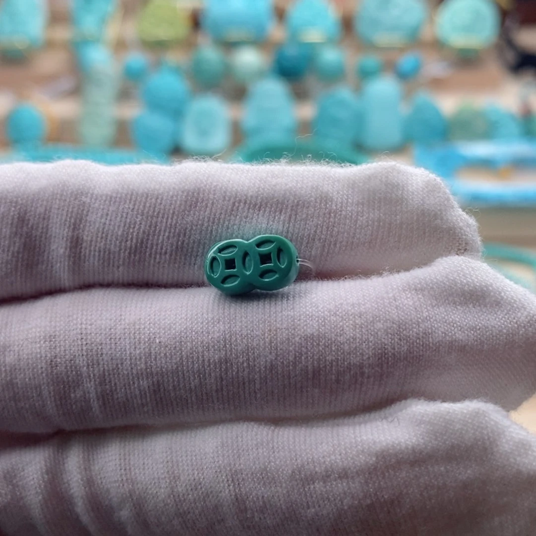 绿松石珠宝奇石未镶嵌