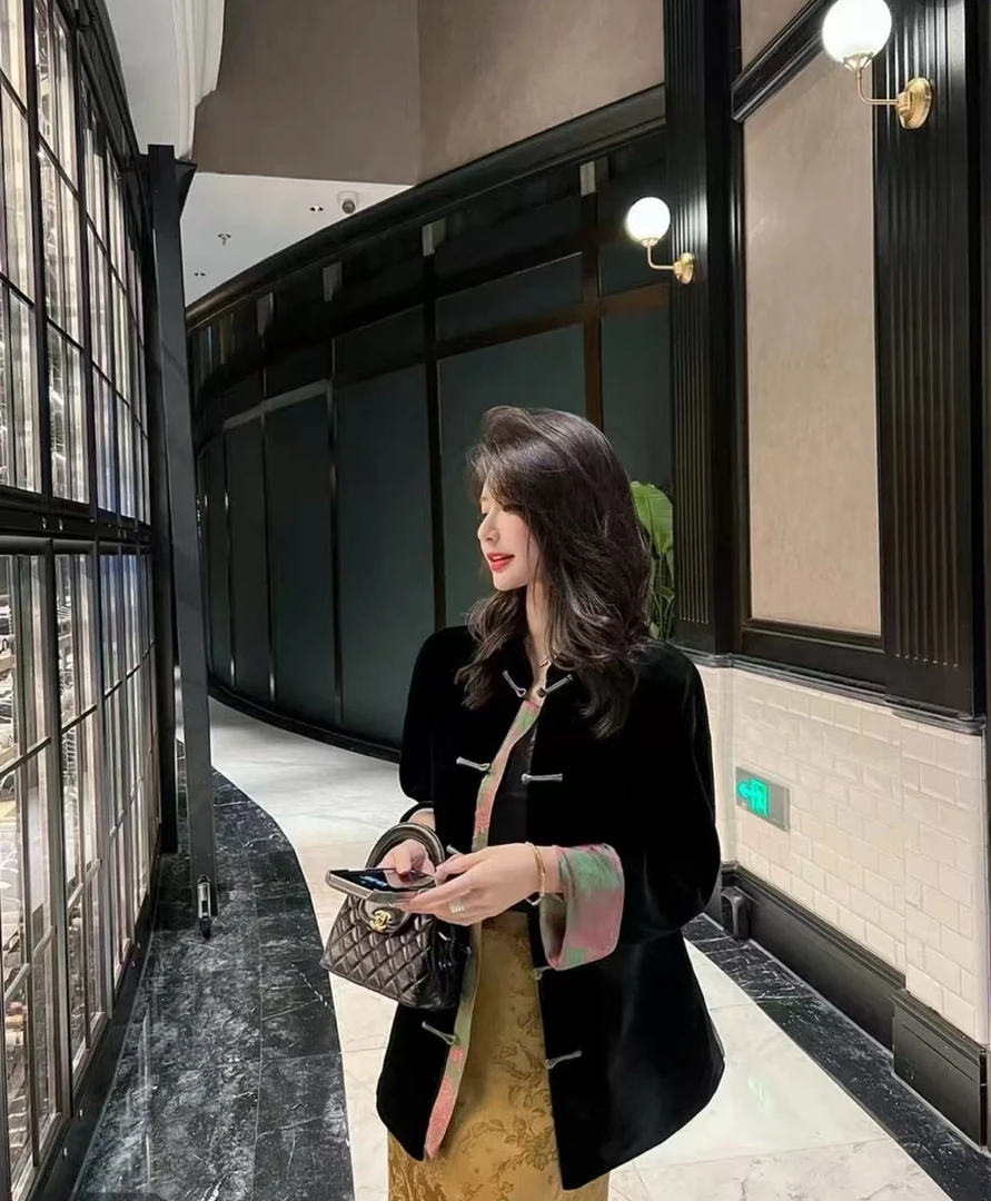 花花家时尚国风上衣（0002）