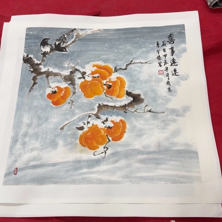 国画花鸟等图案和造型各