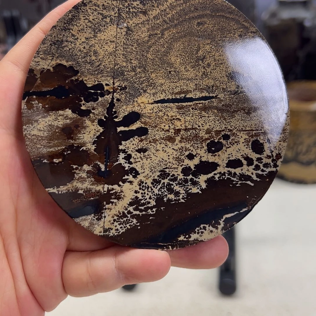 广西石广西天然国画石