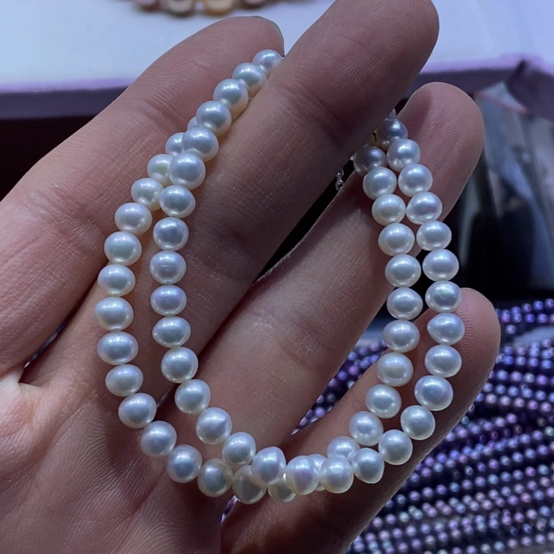 合金手链淡水珍珠