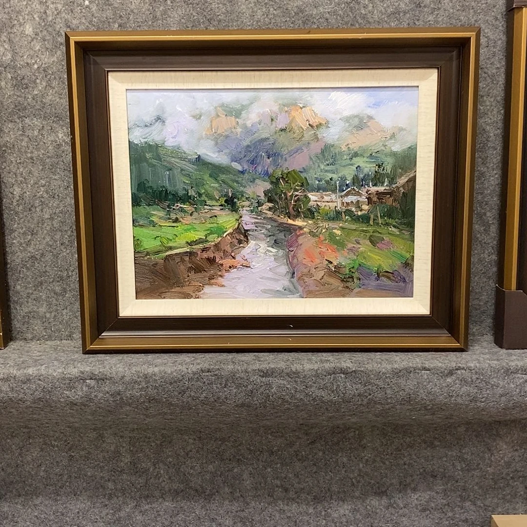 油画带外框画芯尺寸40x30cm