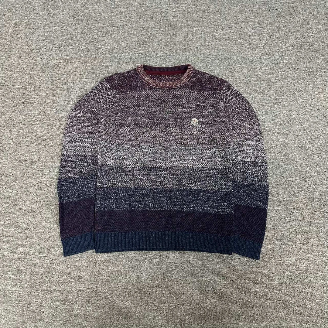 99新 MONCLER 蒙口 渐变毛衣