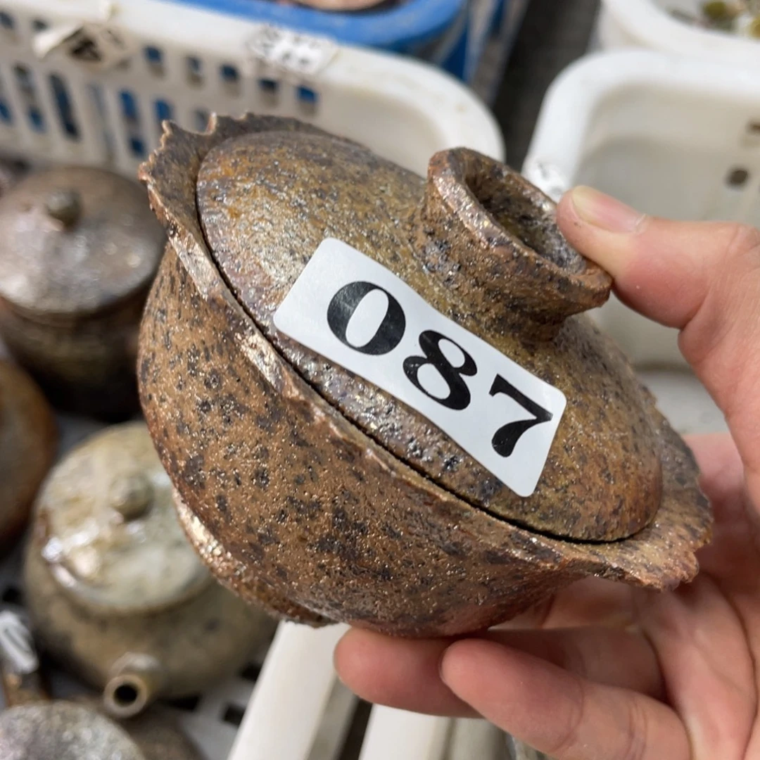 纯手工柴烧茶壶茶具