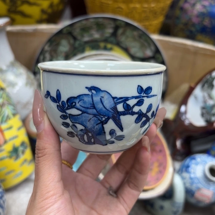 瓷片瓷器摆件 瓷器摆件