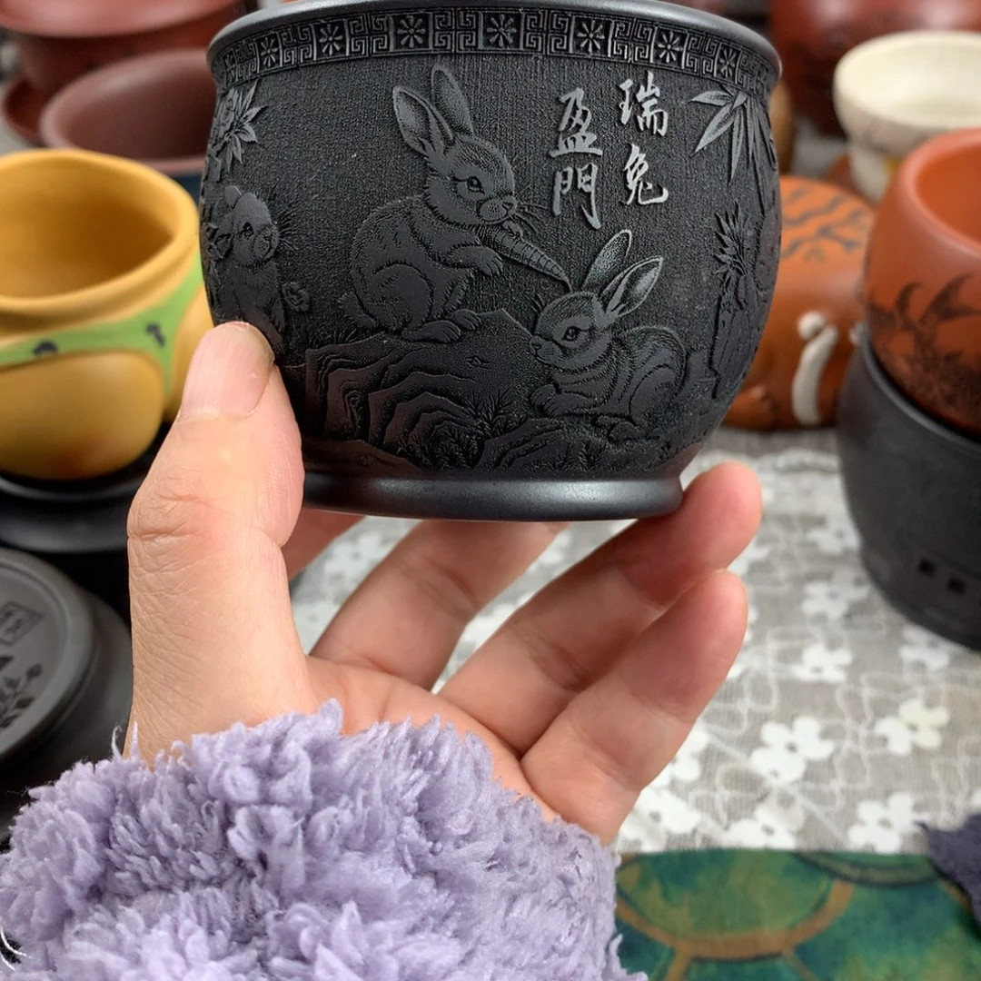 茶杯紫砂高端主人杯