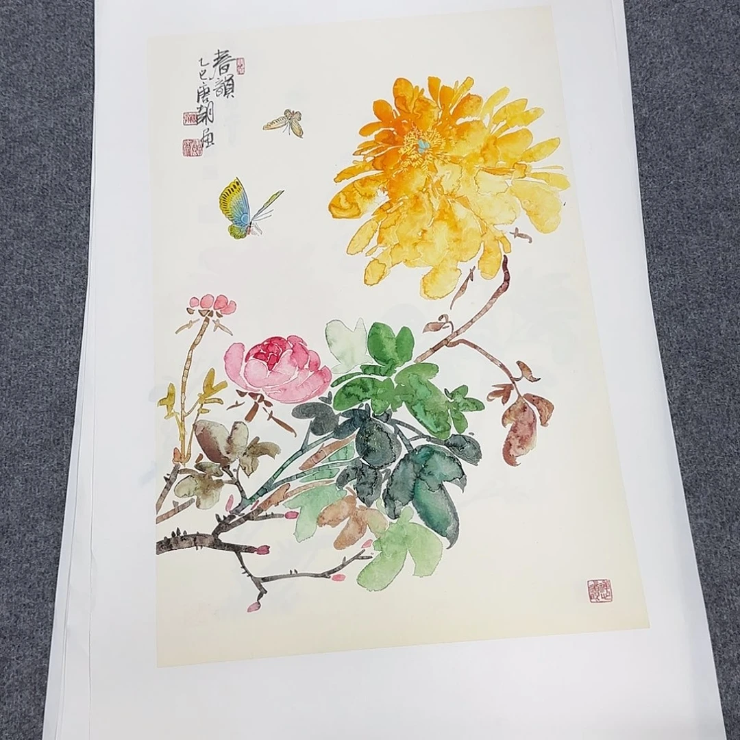 国画68*45纯手绘唐朝