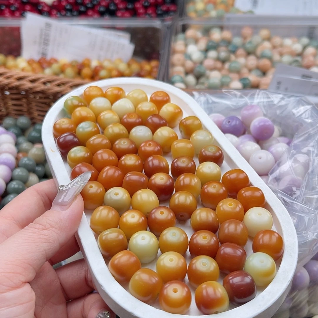 白玉菩提吊坠c13mm/17颗