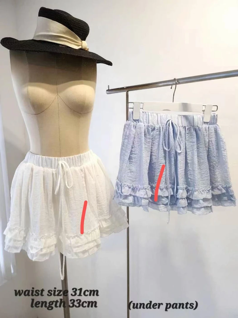 배추❤️泡菜国沙拉拉甜甜纯色半身裙松紧腰 备注颜色