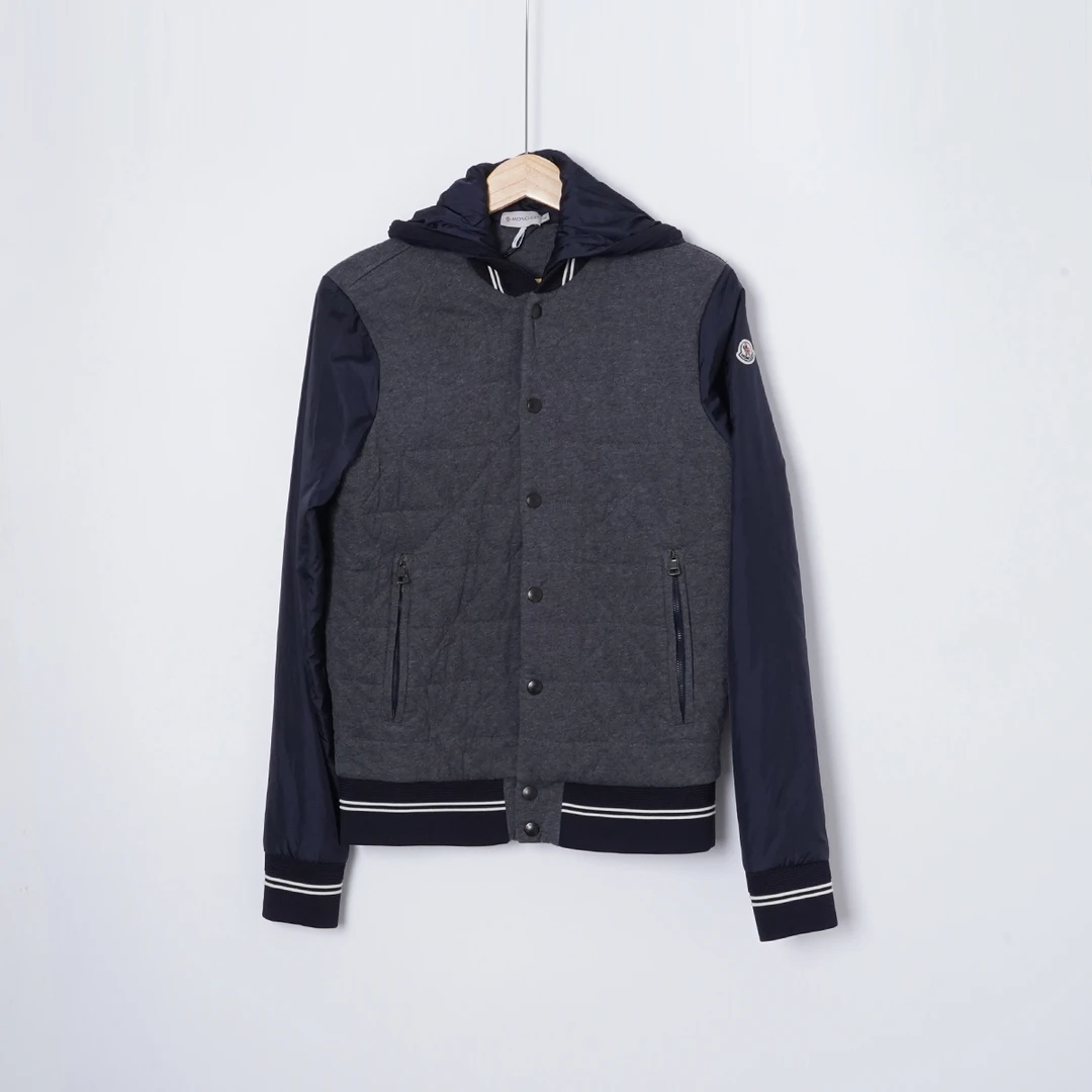 99新 MONCLER 棉/TH1030/蒙口外套/L码