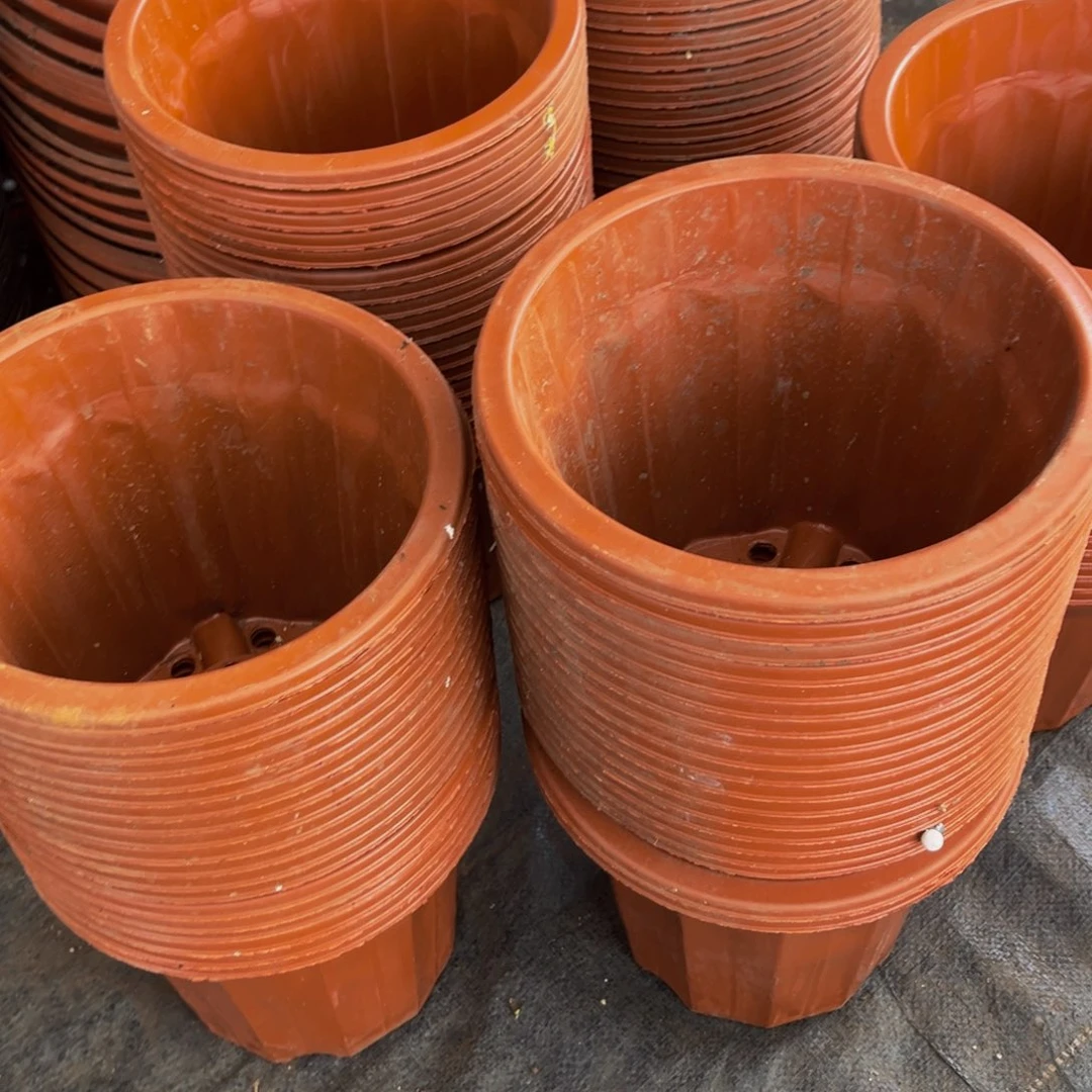 旧口径22高度20红砖盆20个