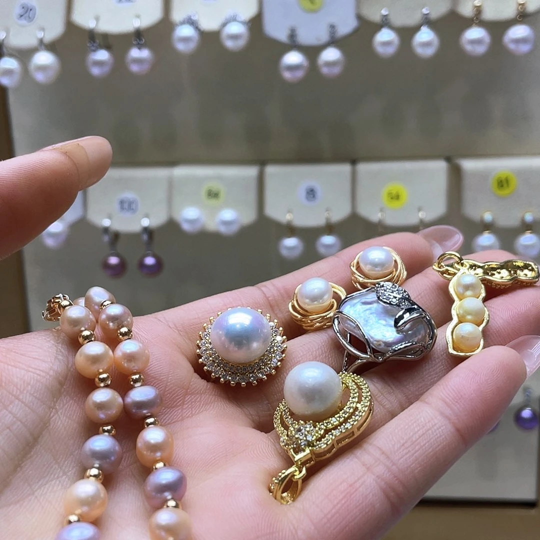 淡水珍珠颈饰未镶嵌