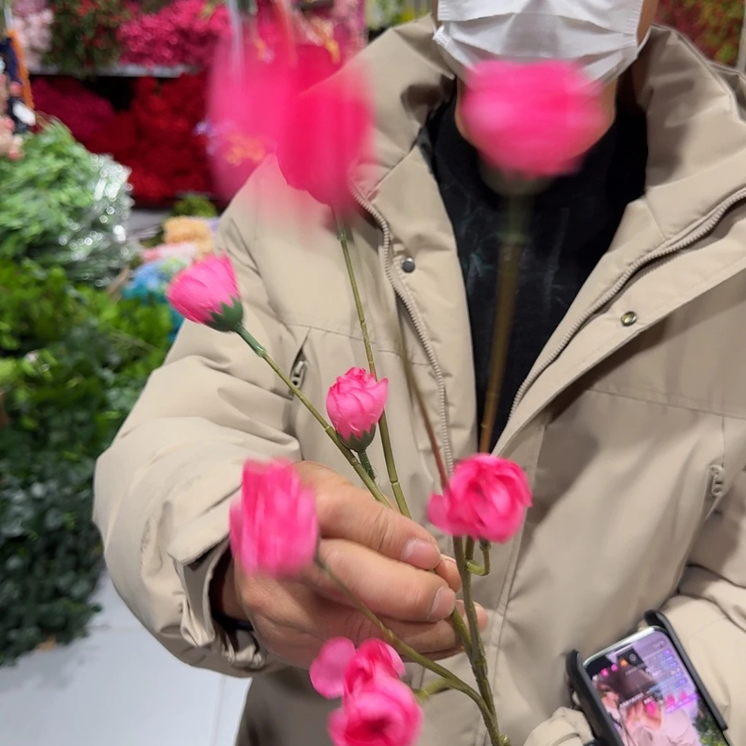 557号9头玫瑰包10支