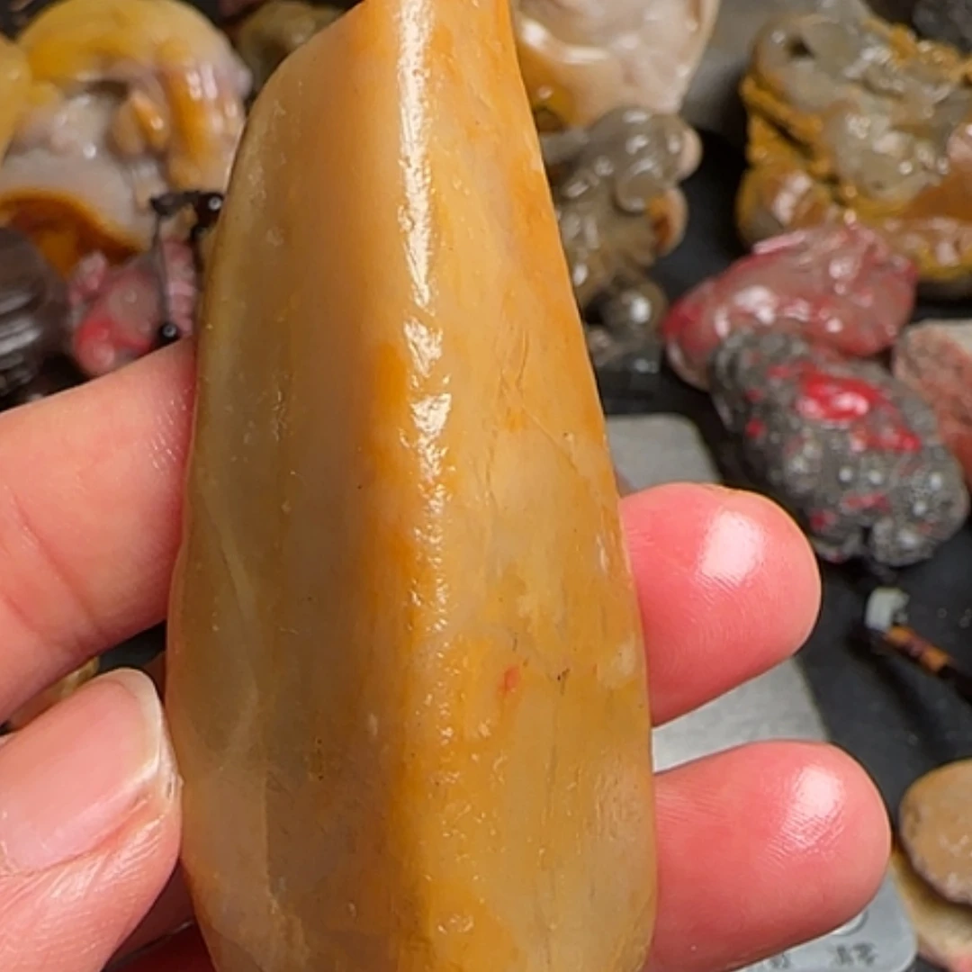 【闪购商品】田黄石清**静昌化田黄原石