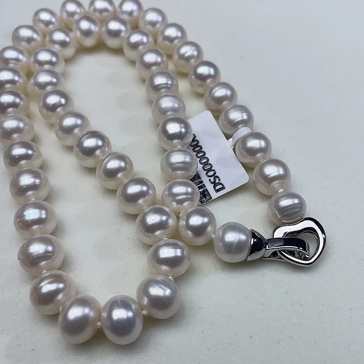 颈饰淡水珍珠未镶嵌卡10➕极光白炫彩