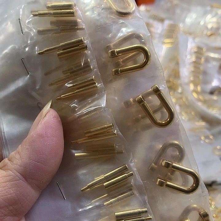 皮革驴家肩带连接扣10个