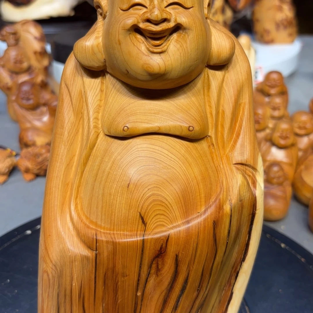 柏木（崖柏）太行崖柏弥勒佛