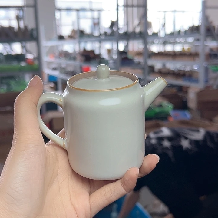 龙泉云间青瓷小米茶器