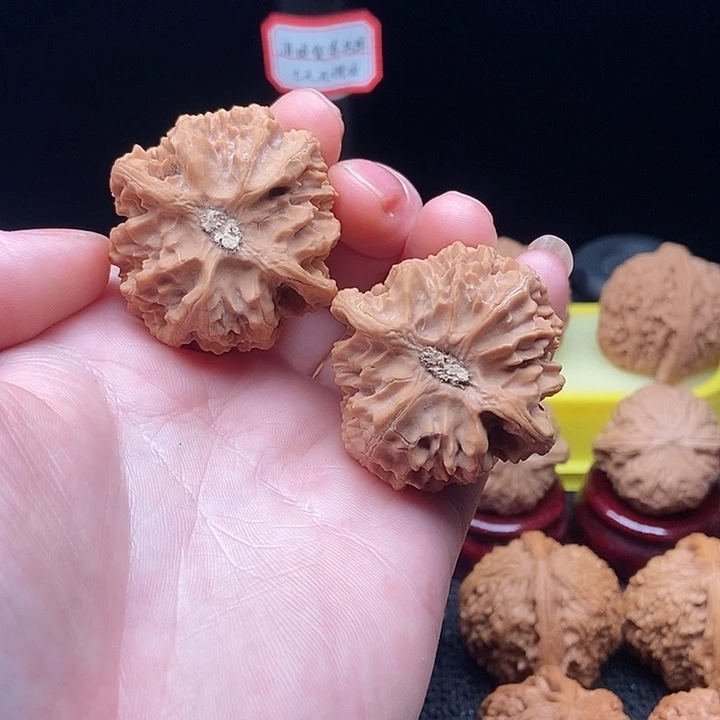 核桃文玩核桃把件苹果园43