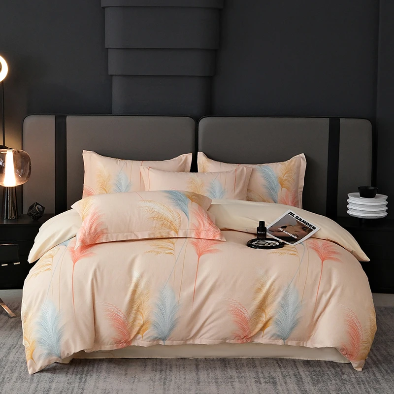 【喵眠优选】2025新款加厚全棉数码印花四件套床上用品床品