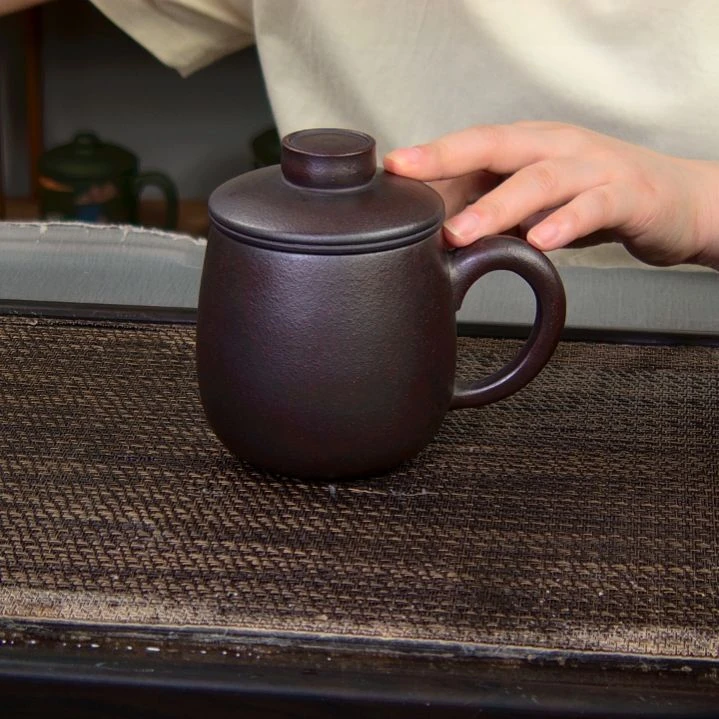 茶杯紫砂高货放漏