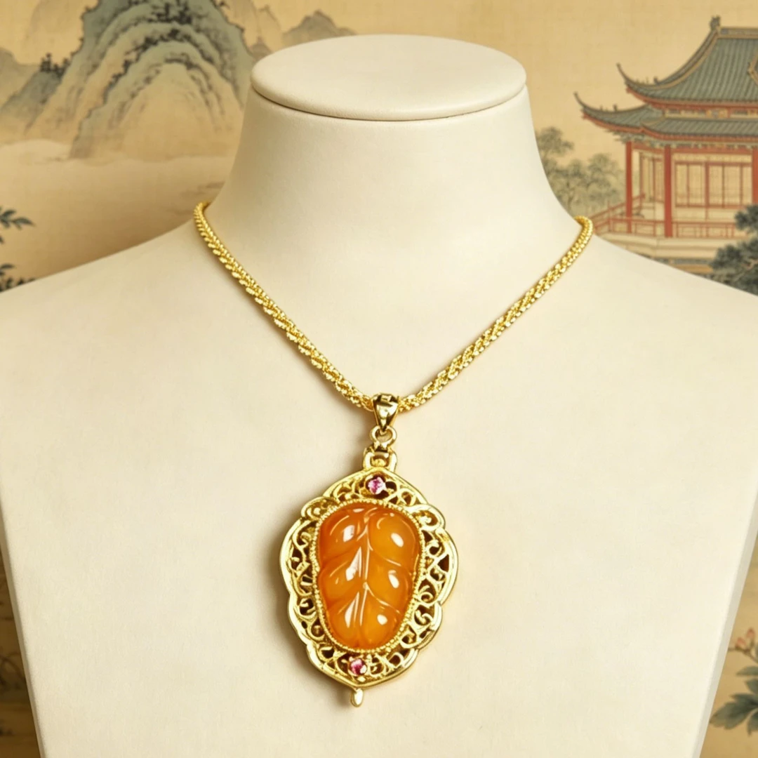 金枝玉叶项链