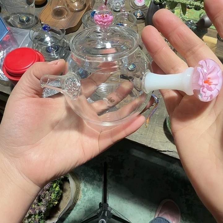 手工艺品玻璃玻璃茶器唐韵小壶