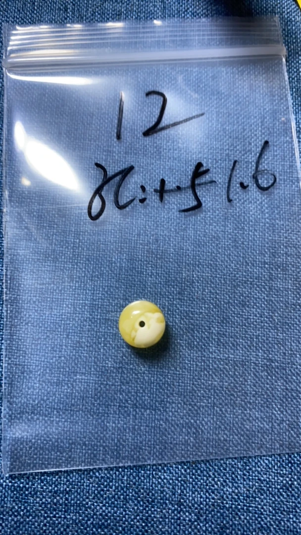 天然蜜蜡金白9.9老型