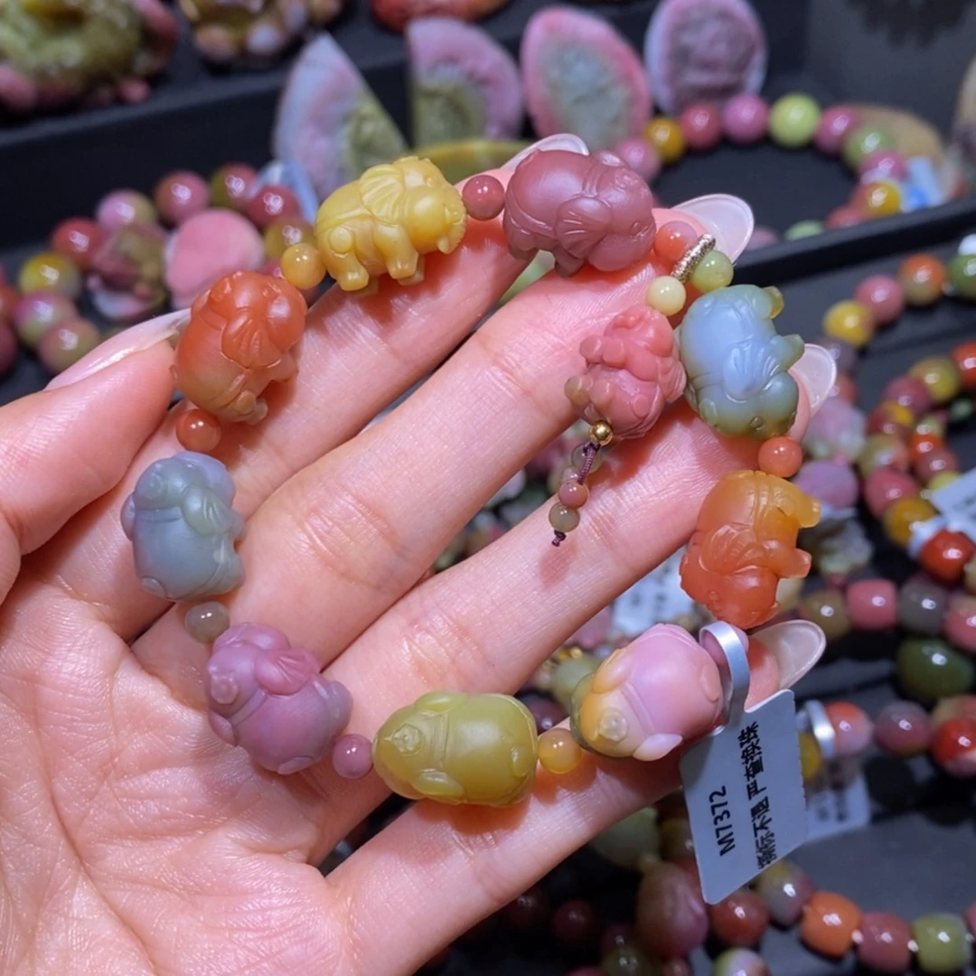 【闪购商品】玛瑙/玉髓手串未镶嵌盐源玛瑙