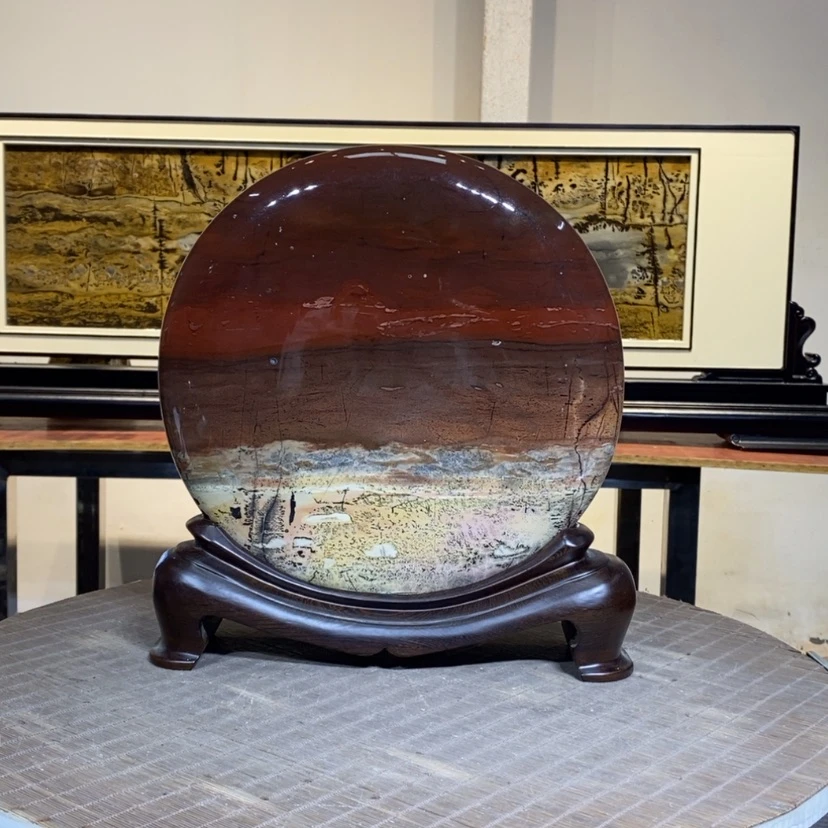 【闪购商品】广西国画石草花石