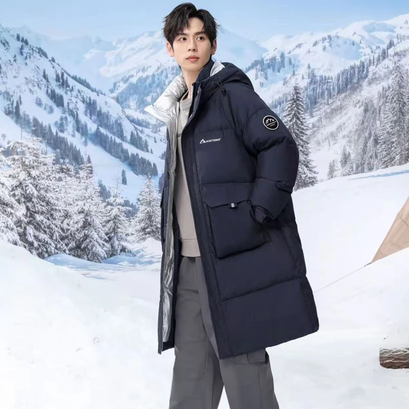【雪地拓荒】 冬季三防长款休闲百搭潮流工装保暖加厚外套1107