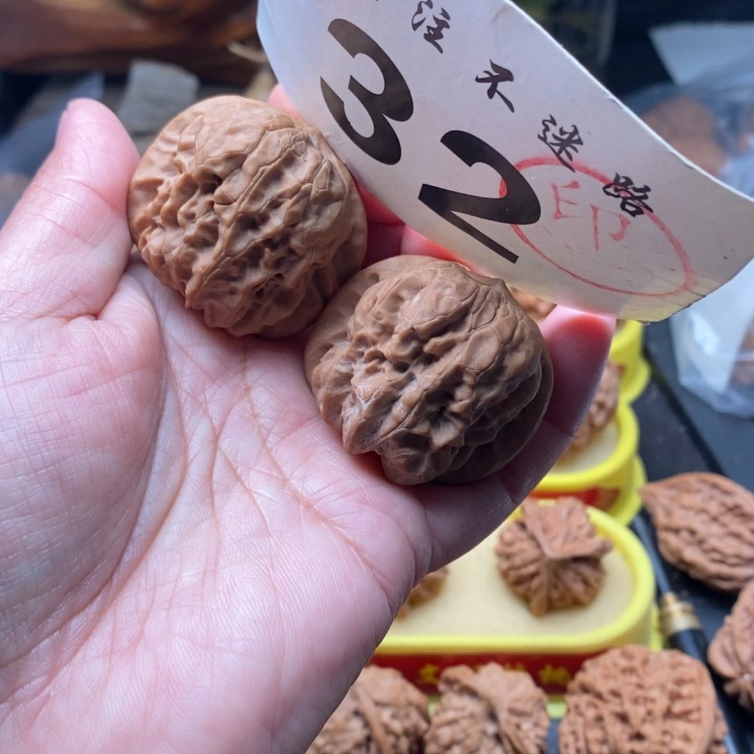 把件文玩核桃40精品达摩