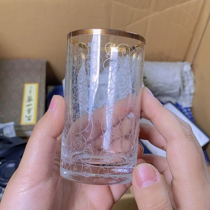 2家用精美茶杯五客