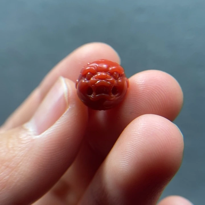 南红玛瑙配饰未镶嵌10.5mm