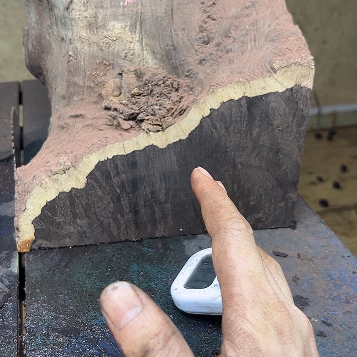 海南黄花梨紫油梨留疤